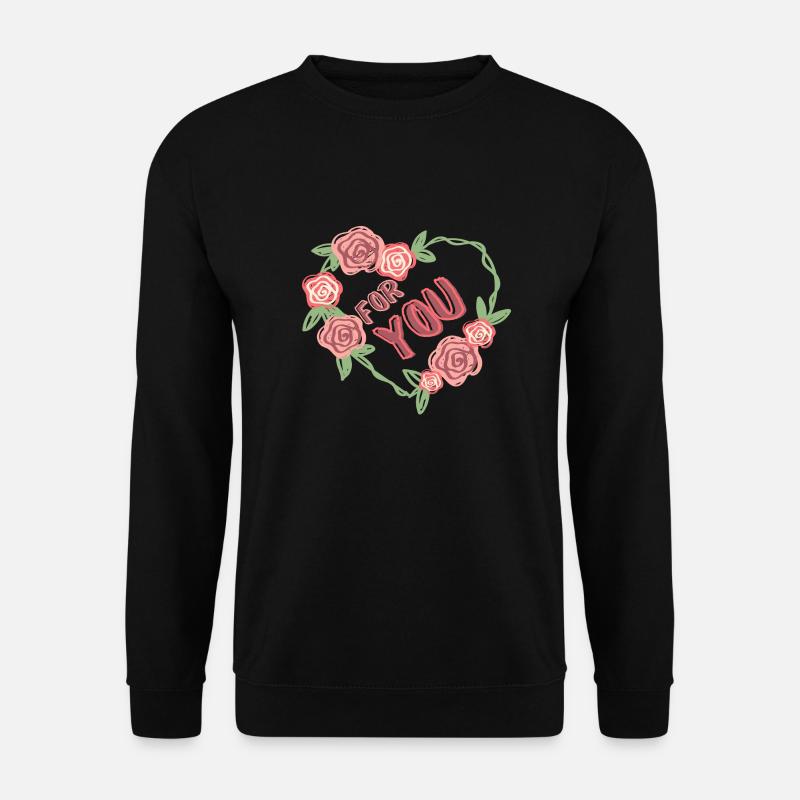 For you - Unisex Pullover - Schwarz
