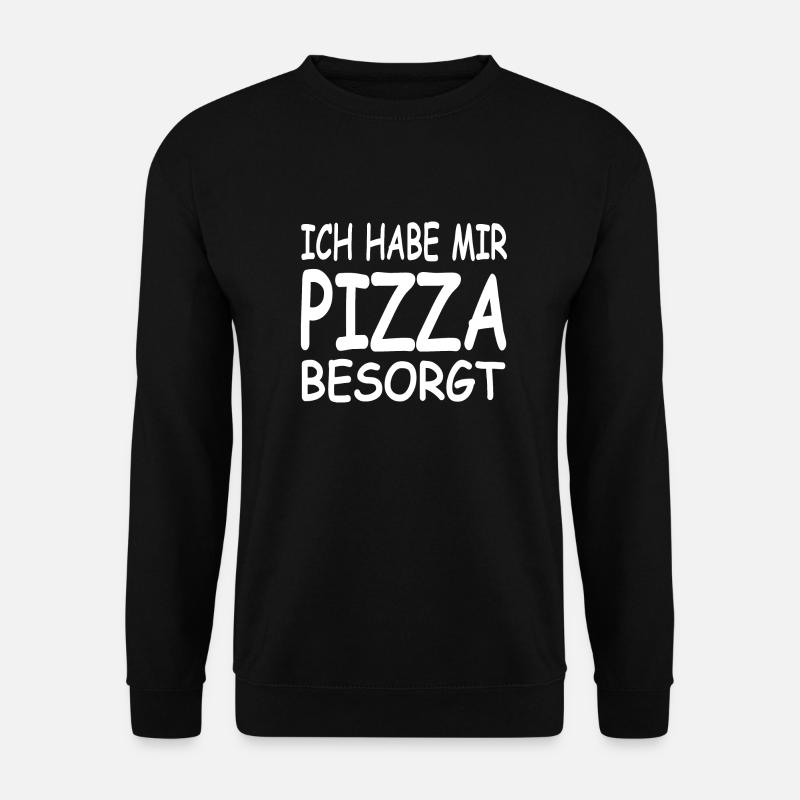 Pizza - Unisex Pullover - Schwarz