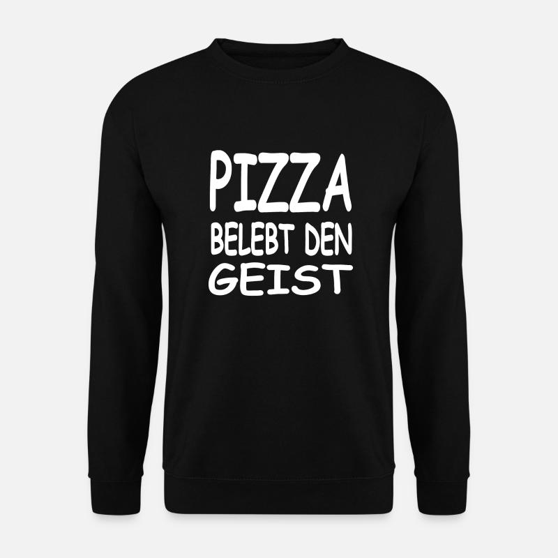 Pizza - Unisex Pullover - Schwarz