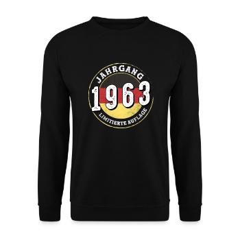 Das Beste aus 1963 limitierte Auflage 61st - Sweat-shirt Unisexe - noir - Devant - Alina (178cm) & Michal (187cm)