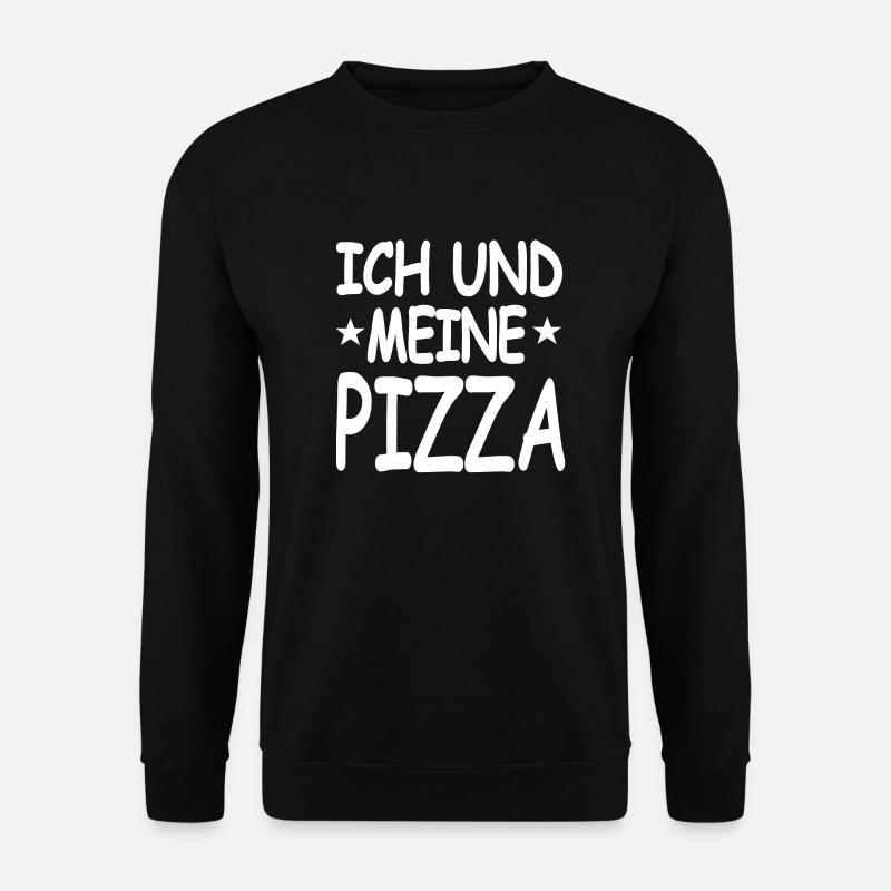 Pizza - Sweat-shirt Unisexe - noir
