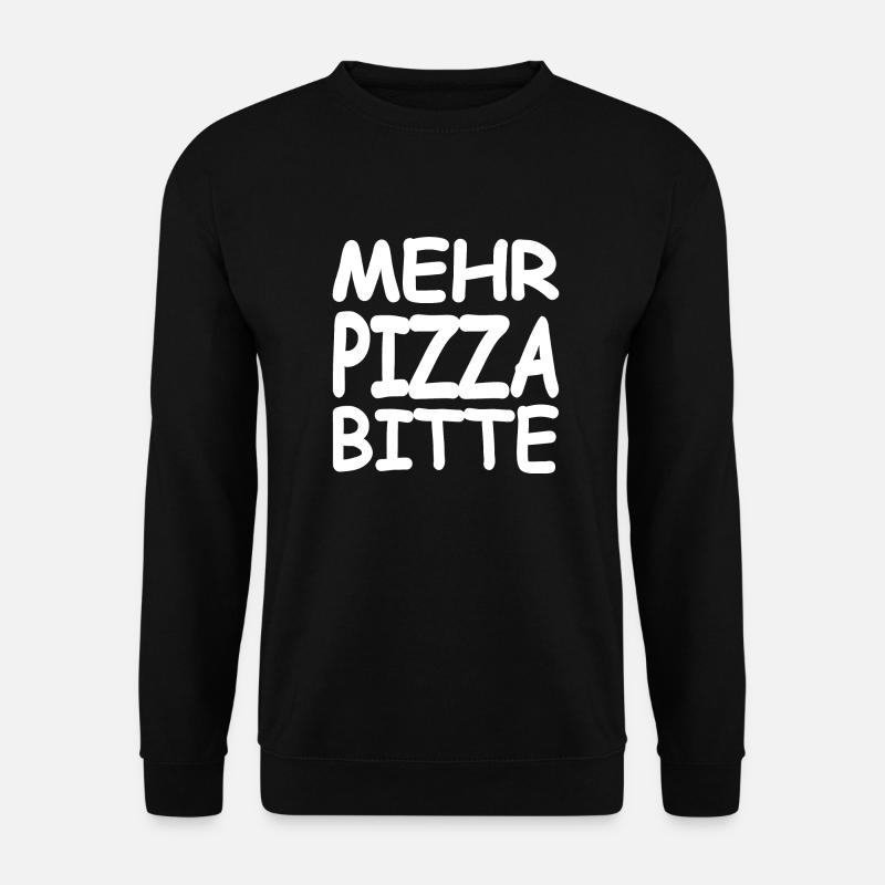 Pizza - Sweat-shirt Unisexe - noir