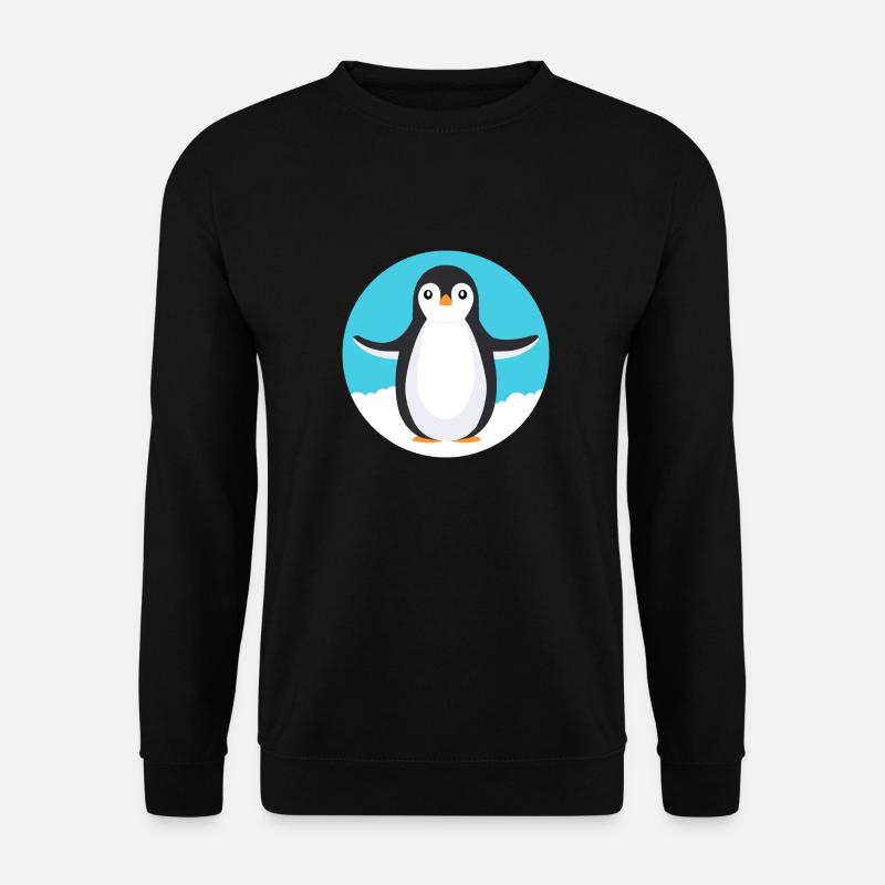 A Penguin - Unisex Sweatshirt - black