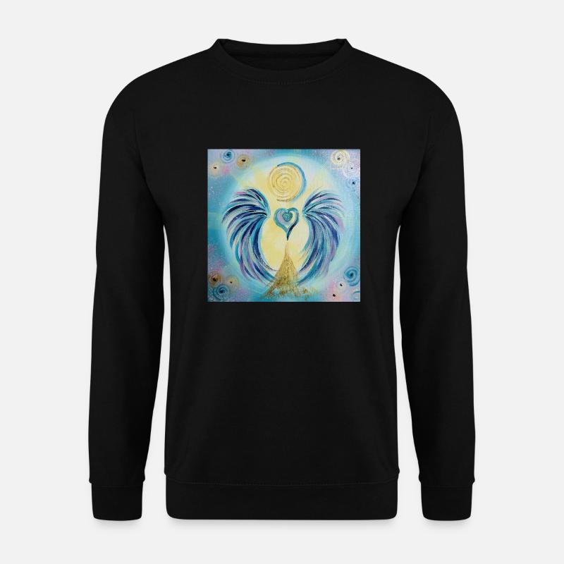 Herzengel Ab&Auflösung aller Besetzungen - Unisex Pullover - Schwarz