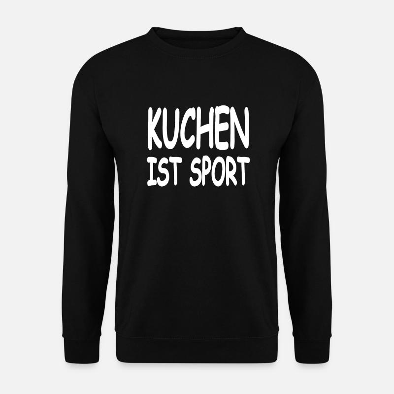 Kuchen - Unisex Pullover - Schwarz