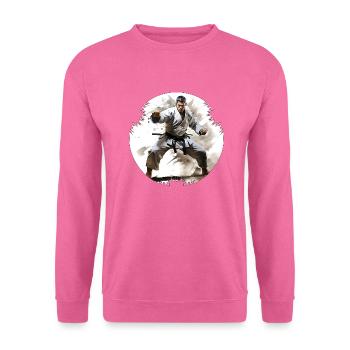 Karate can improve concentration - Unisex Sweatshirt - pink - Front
