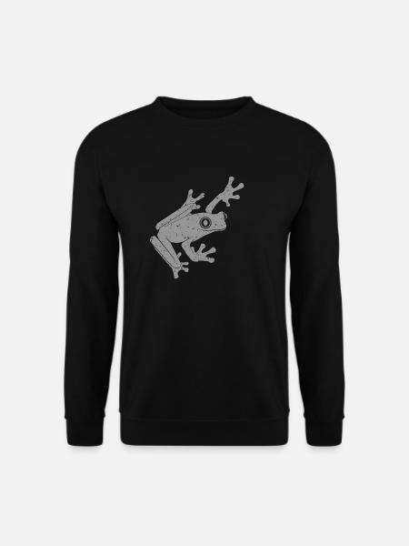 Frosch - Unisex Pullover - Schwarz
