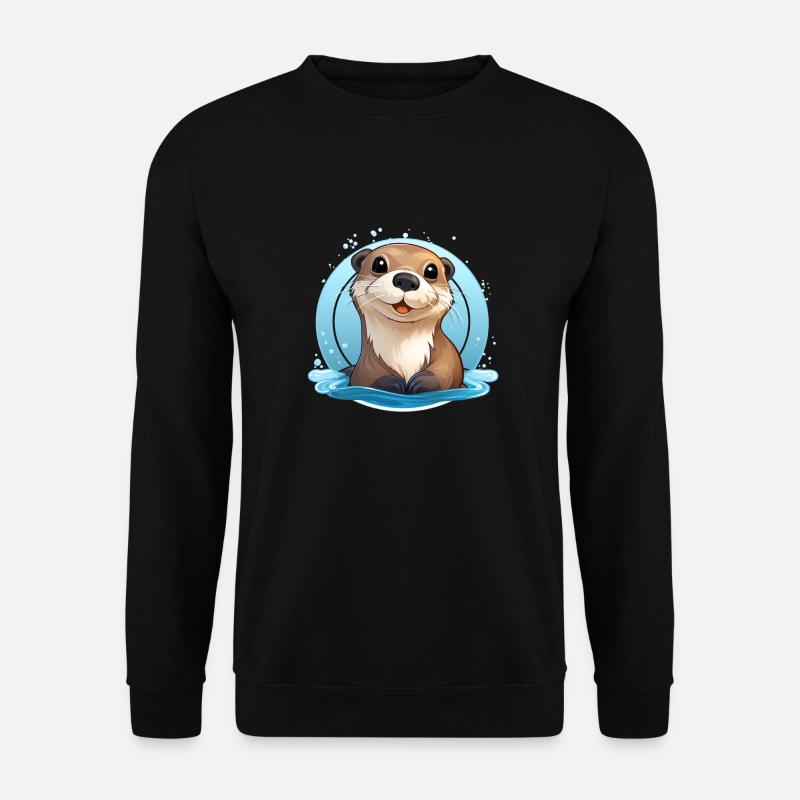 Otter - Unisex Pullover - Schwarz