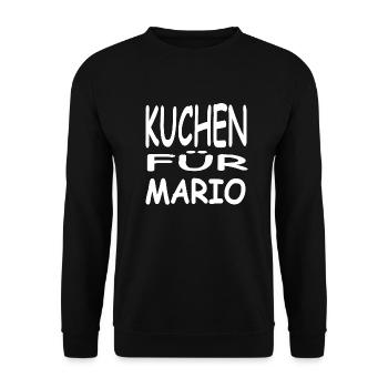 Kuchen - Unisex Pullover - Schwarz - Vorne - Alina (178cm) & Michal (187cm)