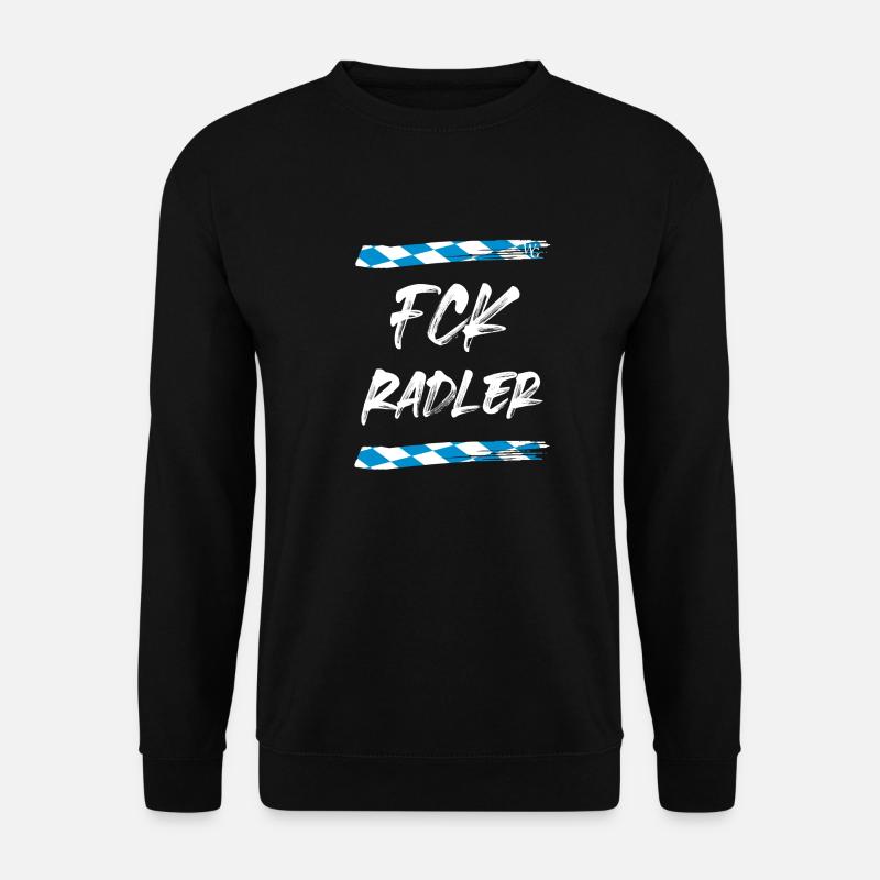 FCK Radler fahne - Unisex Pullover - Schwarz