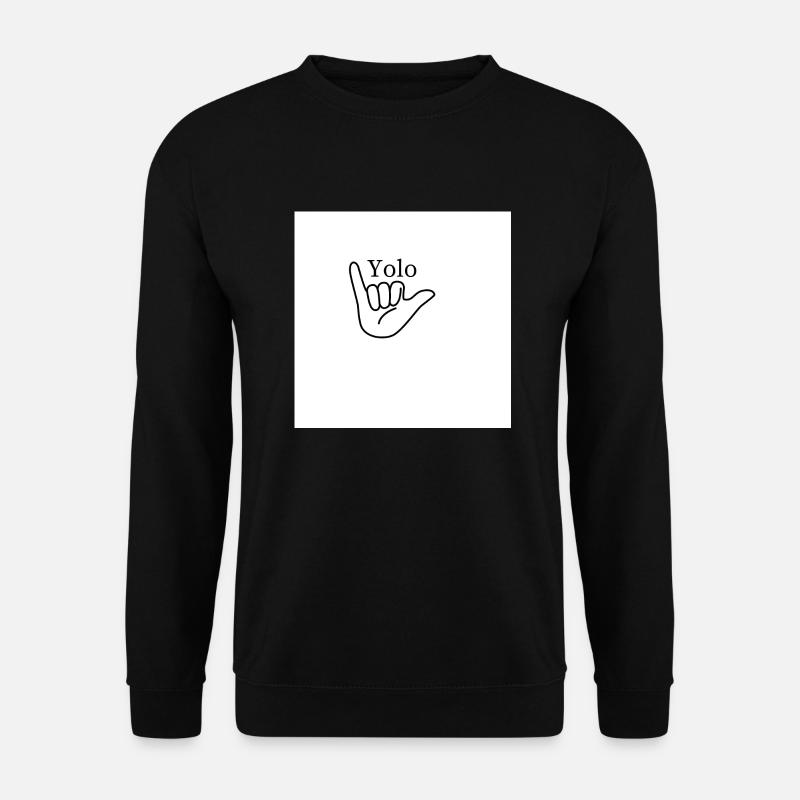 YOLO - Unisex Sweatshirt - black
