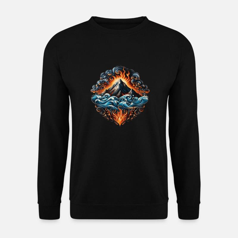 Lord of the Elements - Unisex Pullover - Schwarz