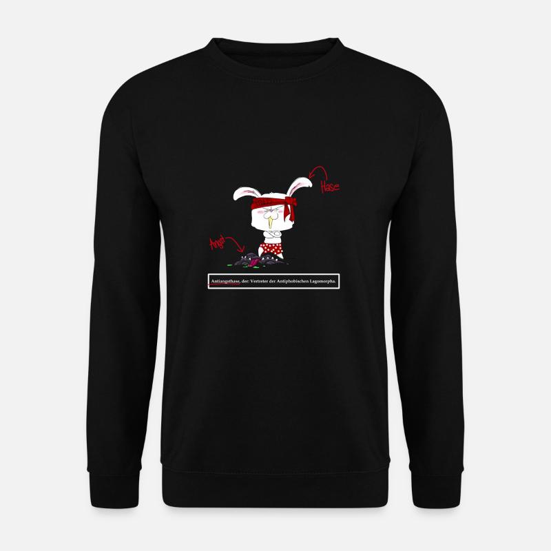 AntiAngsthase - Unisex Pullover - Schwarz