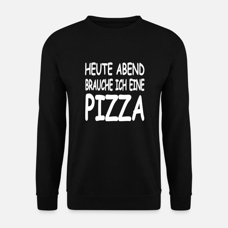 Pizza - Unisex Pullover - Schwarz