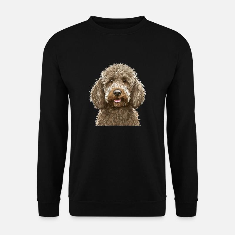 Labradoodle Hund - Unisex Pullover - Schwarz
