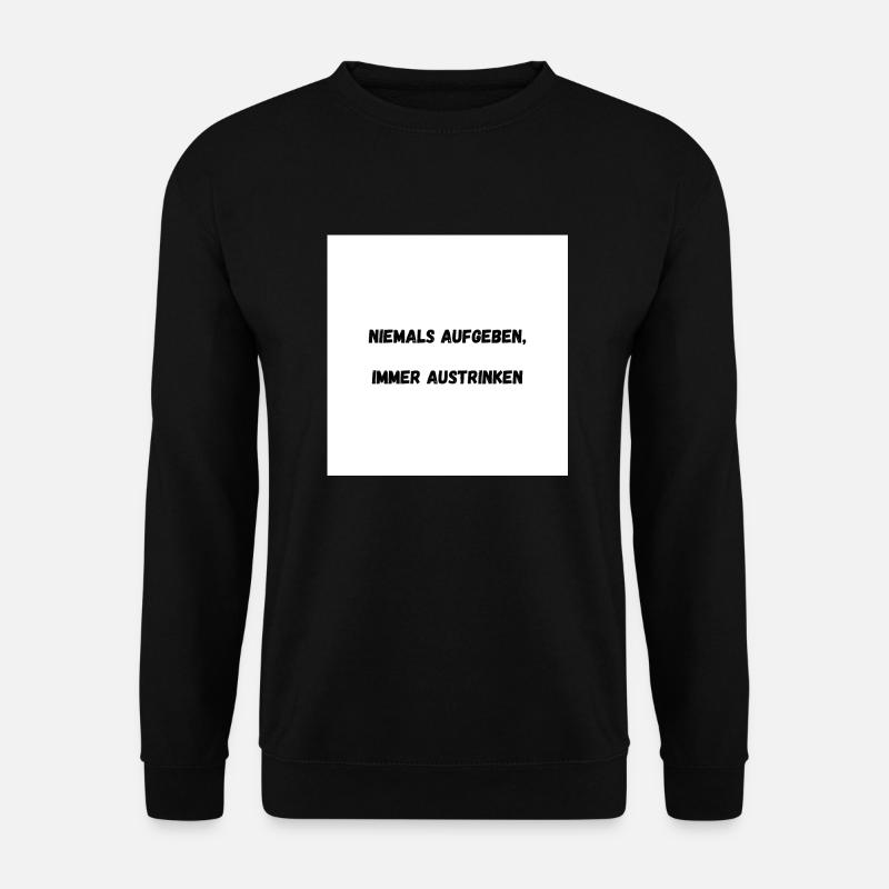 Drinking Spell - Unisex Sweatshirt - black