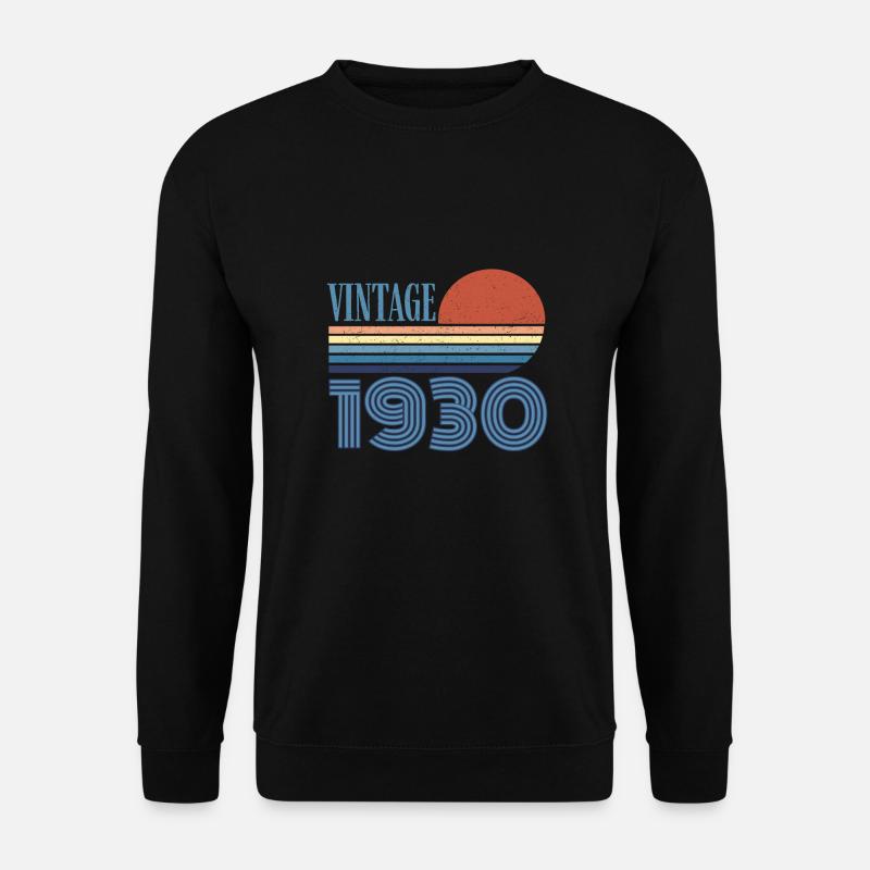 vintage 1930 - Sweat-shirt Unisexe - noir