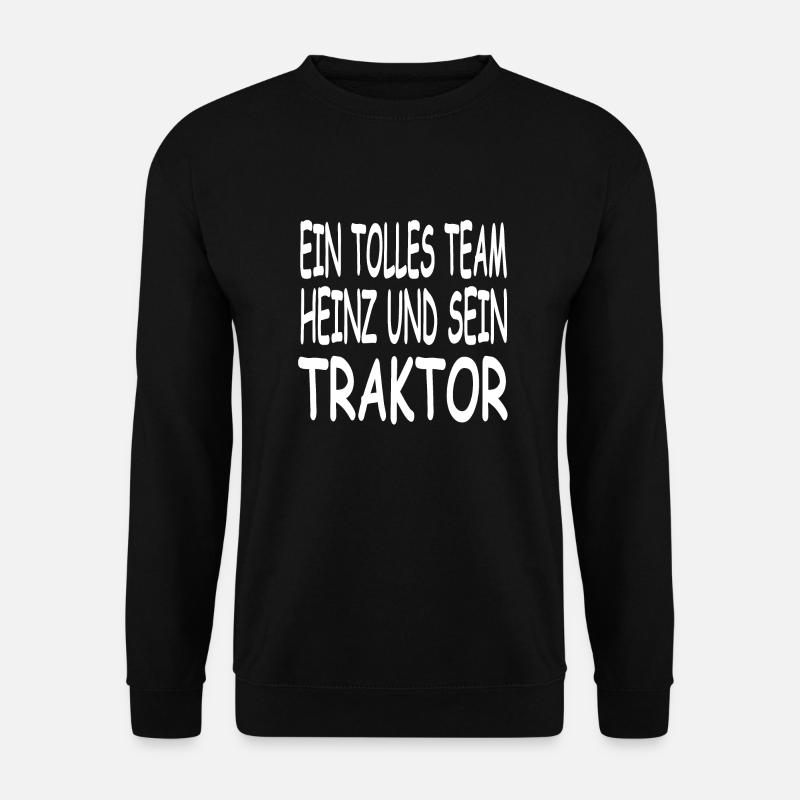 Traktor - Unisex Pullover - Schwarz