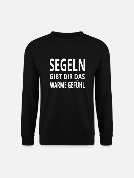 Segeln - Unisex Pullover - Schwarz