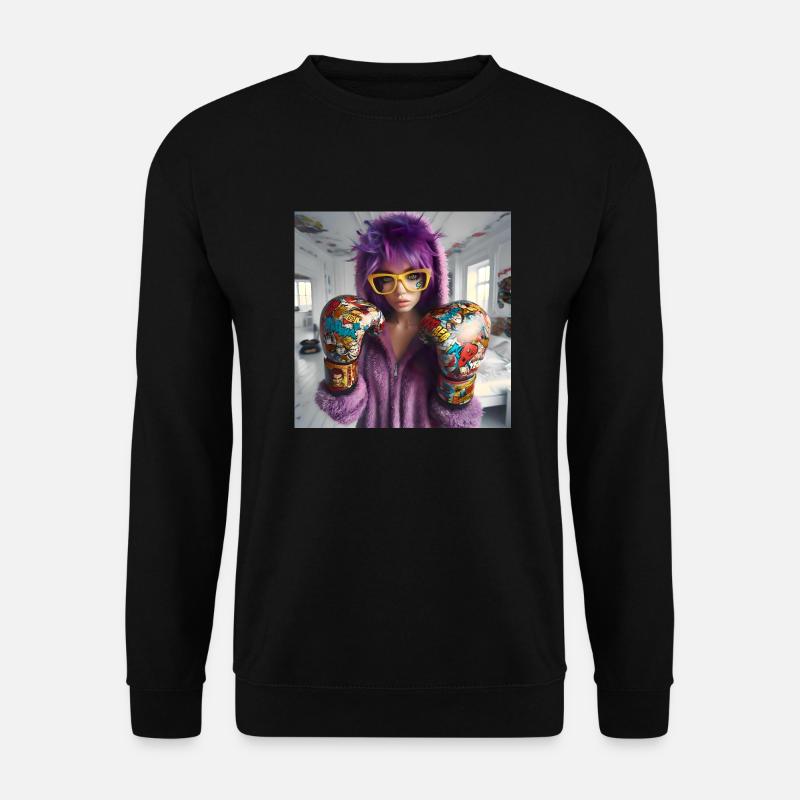 Cosplayer Boxing Pop 4 - Unisex Pullover - Schwarz