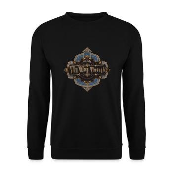 Salted Journey Seasoning Flavor Taste Adventures - Unisex Pullover - Schwarz - Vorne - Alina (178cm) & Michal (187cm)