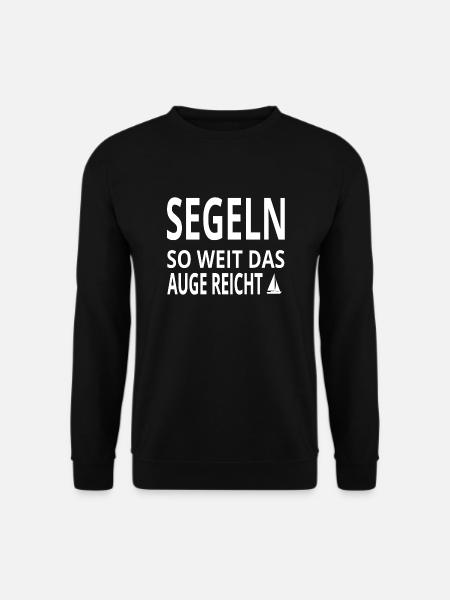 Segeln - Unisex Pullover - Schwarz