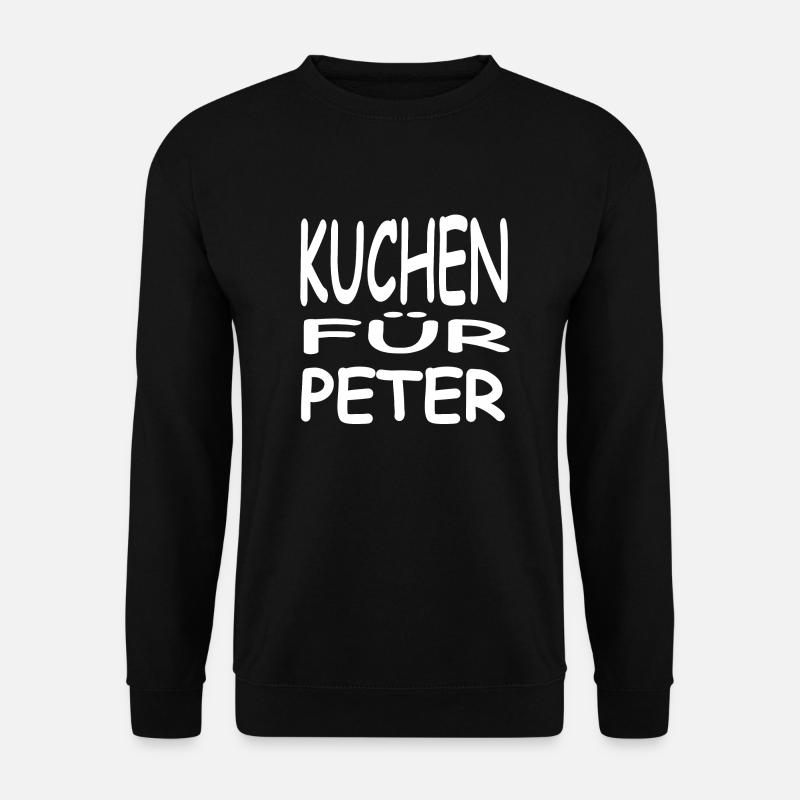 Kuchen - Unisex Pullover - Schwarz