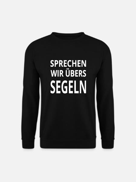 Segeln - Unisex Pullover - Schwarz