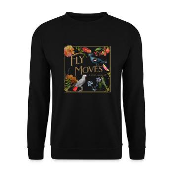 Oiseaux Amateurs Aviaire À Plumes Animaux Mignons Birdwatch - Sweat-shirt Unisexe - noir - Devant - Alina (178cm) & Michal (187cm)