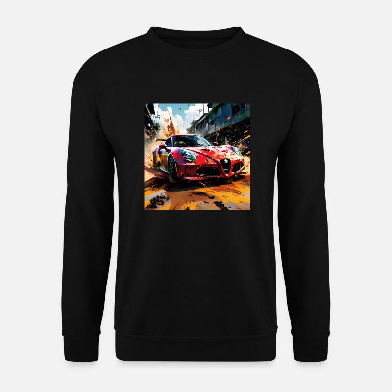 Rallye-Raid #2 - Unisex Pullover - Schwarz