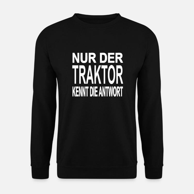 Traktor - Unisex Pullover - Schwarz