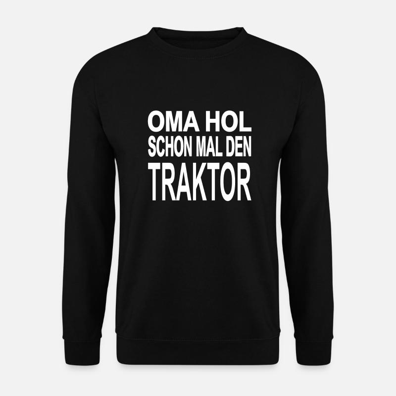Traktor - Unisex Pullover - Schwarz