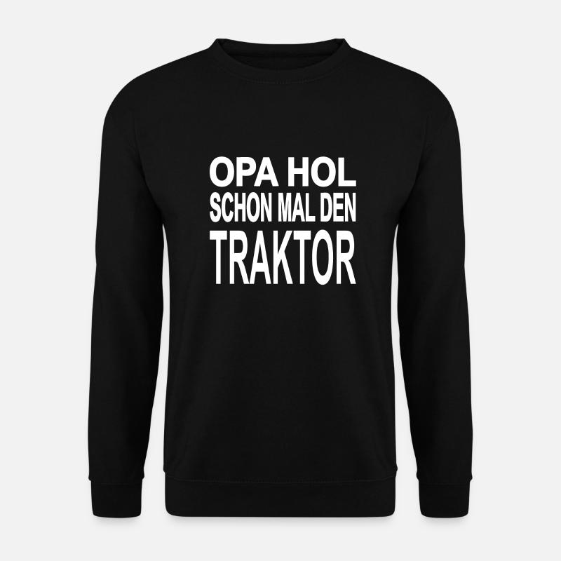 Traktor - Unisex Pullover - Schwarz