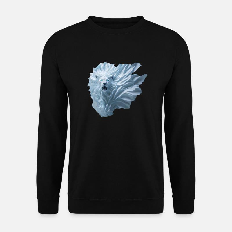 Löwe - Unisex Pullover - Schwarz