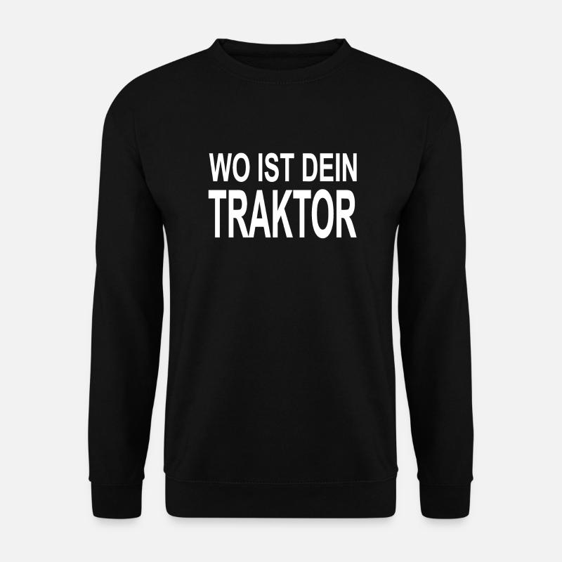 Traktor - Unisex Pullover - Schwarz
