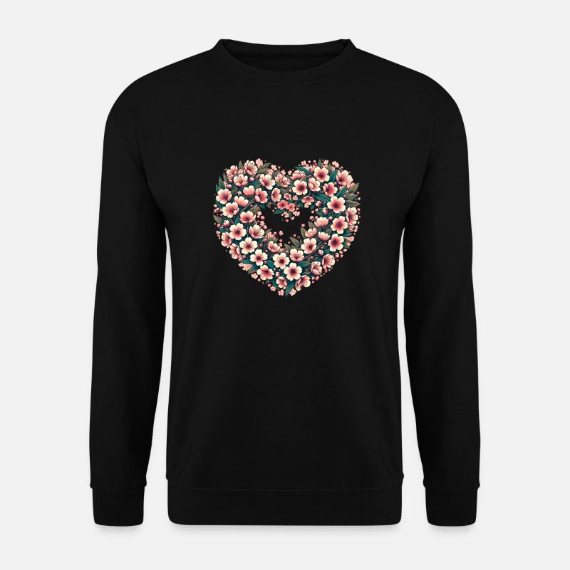 Spring Flowers - Unisex Sweatshirt - black