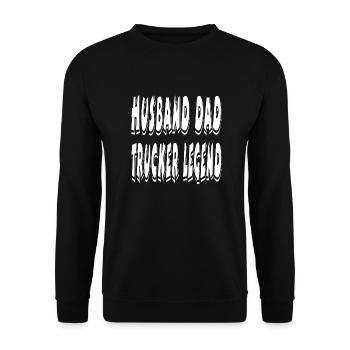 Camion - Sweat-shirt Unisexe - noir - Devant - Alina (178cm) & Michal (187cm)