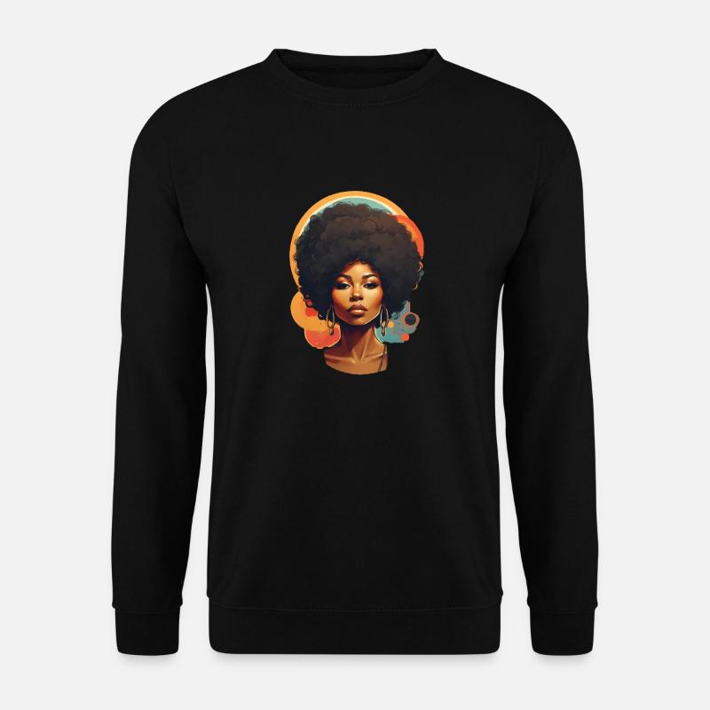 Afrikanerin - Unisex Pullover - Schwarz
