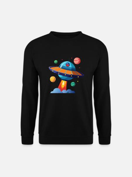 We are not alone! - Unisex Pullover - Schwarz