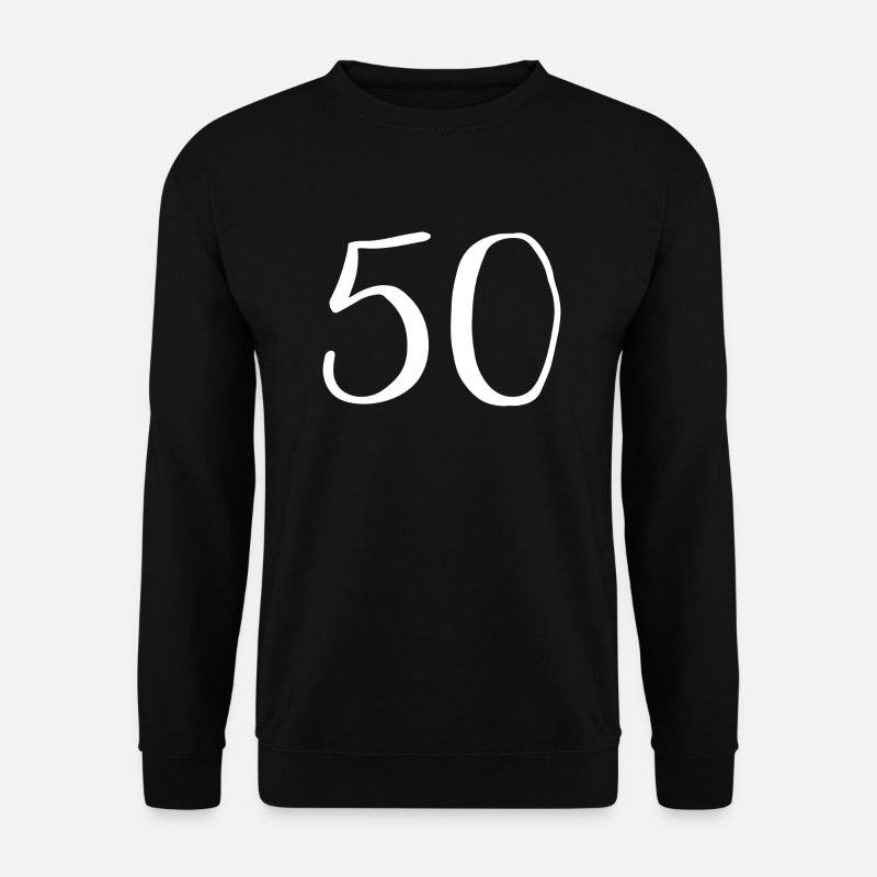 50 - Unisex Pullover - Schwarz