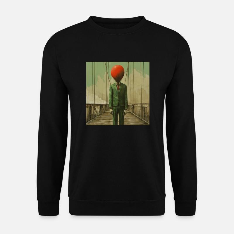 Luftballon - Unisex Pullover - Schwarz