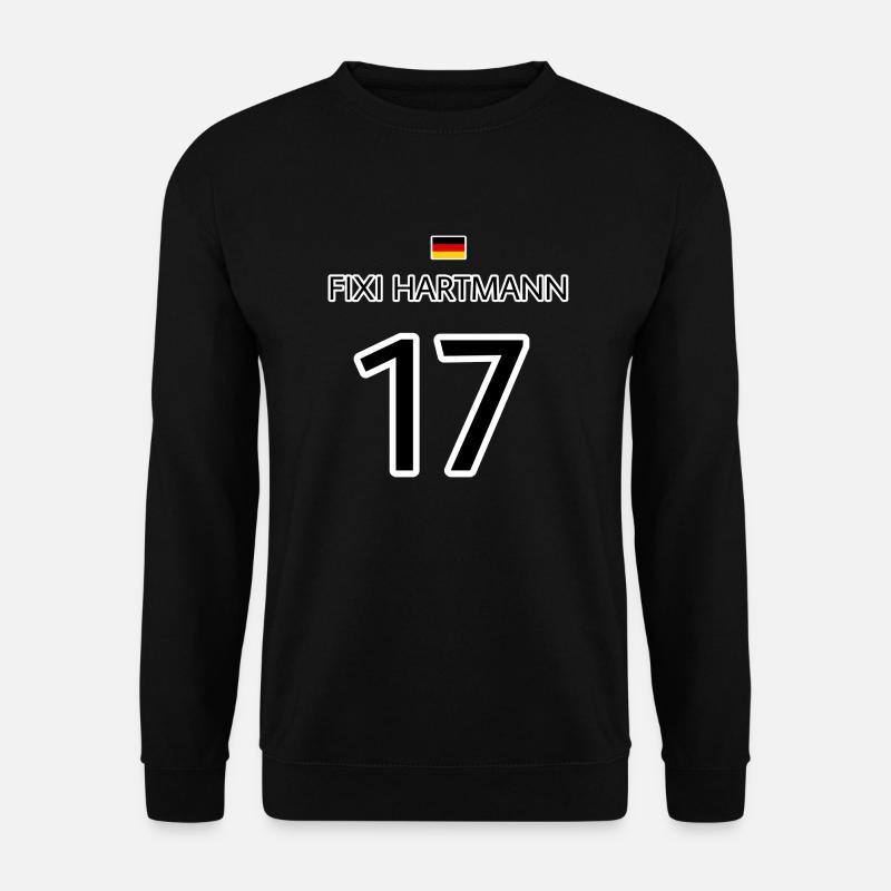 Nummer 17 - Unisex Pullover - Schwarz