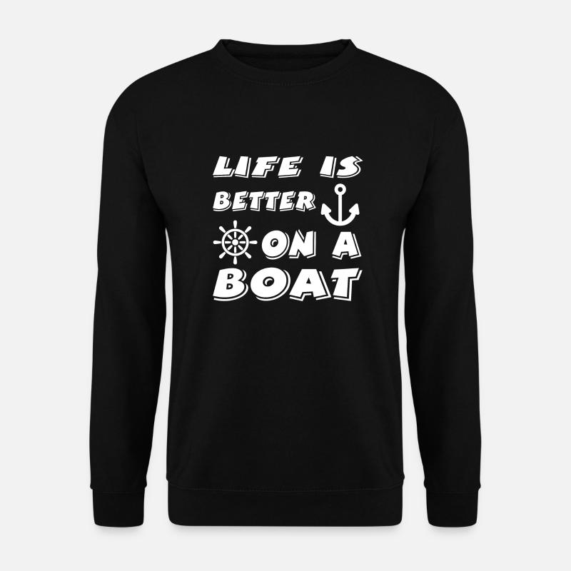 Sail - Unisex Sweatshirt - black