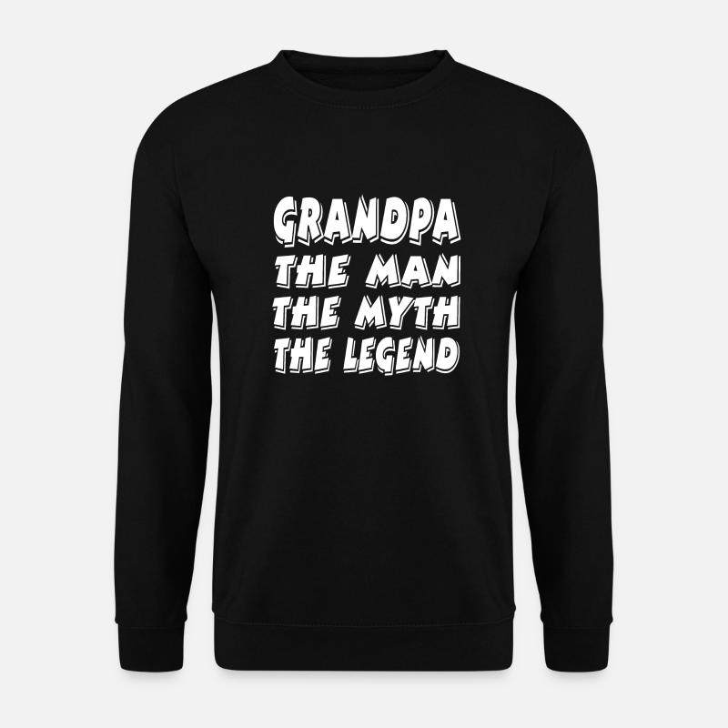 Opa - Unisex Pullover - Schwarz