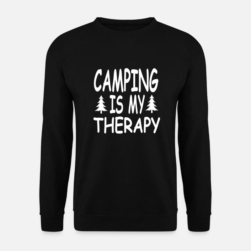 Camping - Unisex Sweatshirt - black
