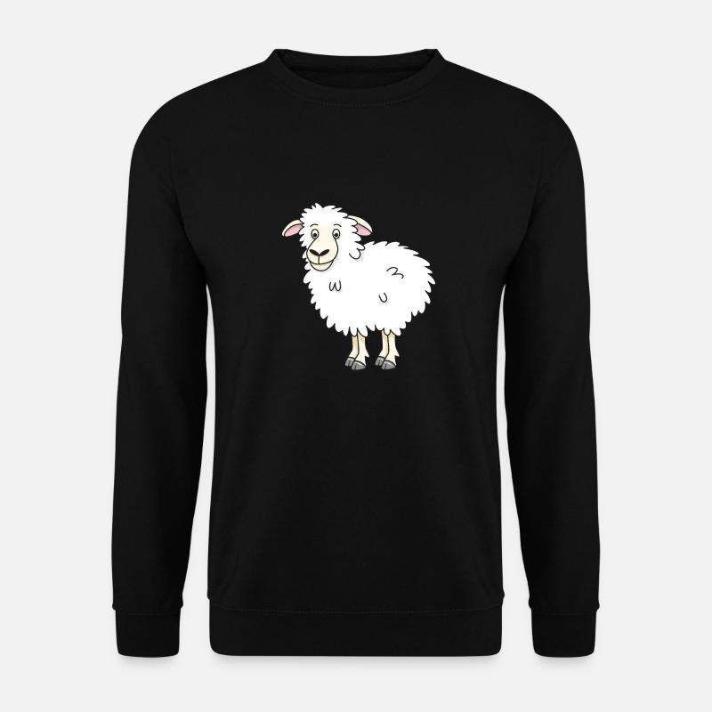 lustiges Schaf - Unisex Pullover - Schwarz