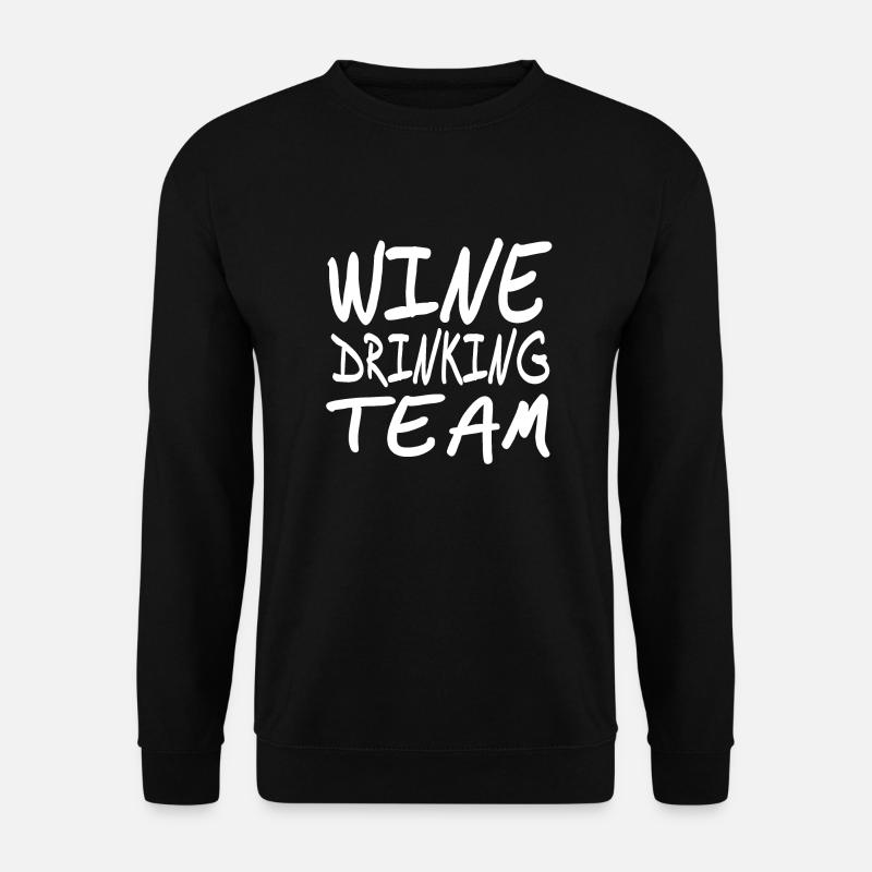 Wein - Unisex Pullover - Schwarz