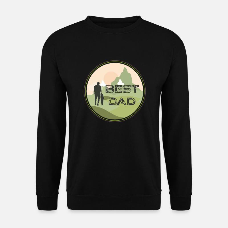 BEST DAD - Unisex Pullover - Schwarz