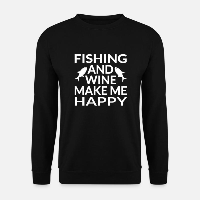Angling - Unisex Sweatshirt - black