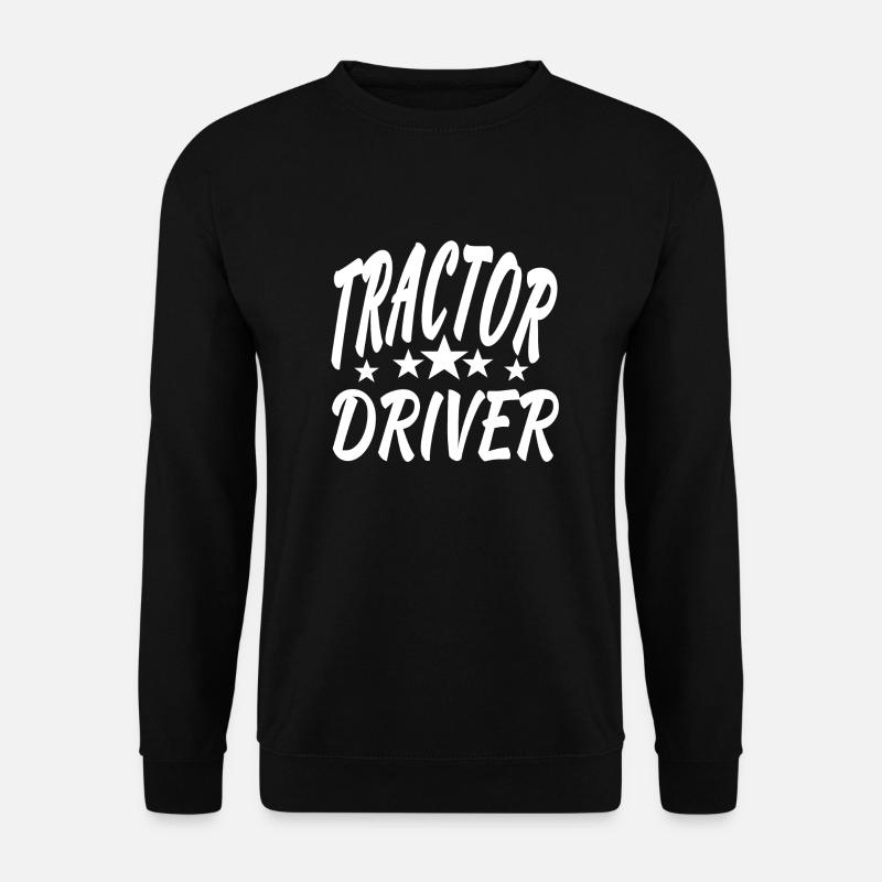 Tractor - Unisex Sweatshirt - black